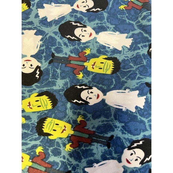 NWT Lularoe TC -Halloween Frankenstein/Bride Of Frankenstein Leggings - Picture 4 of 4